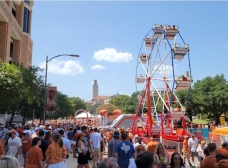 Ferris wheel carnival ride